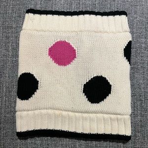 Lululemon Cozy Polka Dot Fleece Lined Scarf Neck Warmer